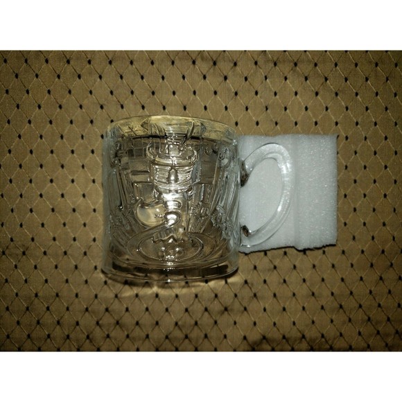 Vintage 1995 McDonalds Batman Forever Glass Mug Cup The Riddler - Picture 3 of 5